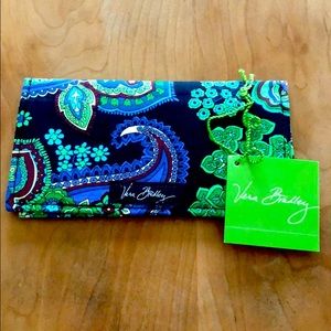 Vera Bradley checkbook cover- blue rhapsody